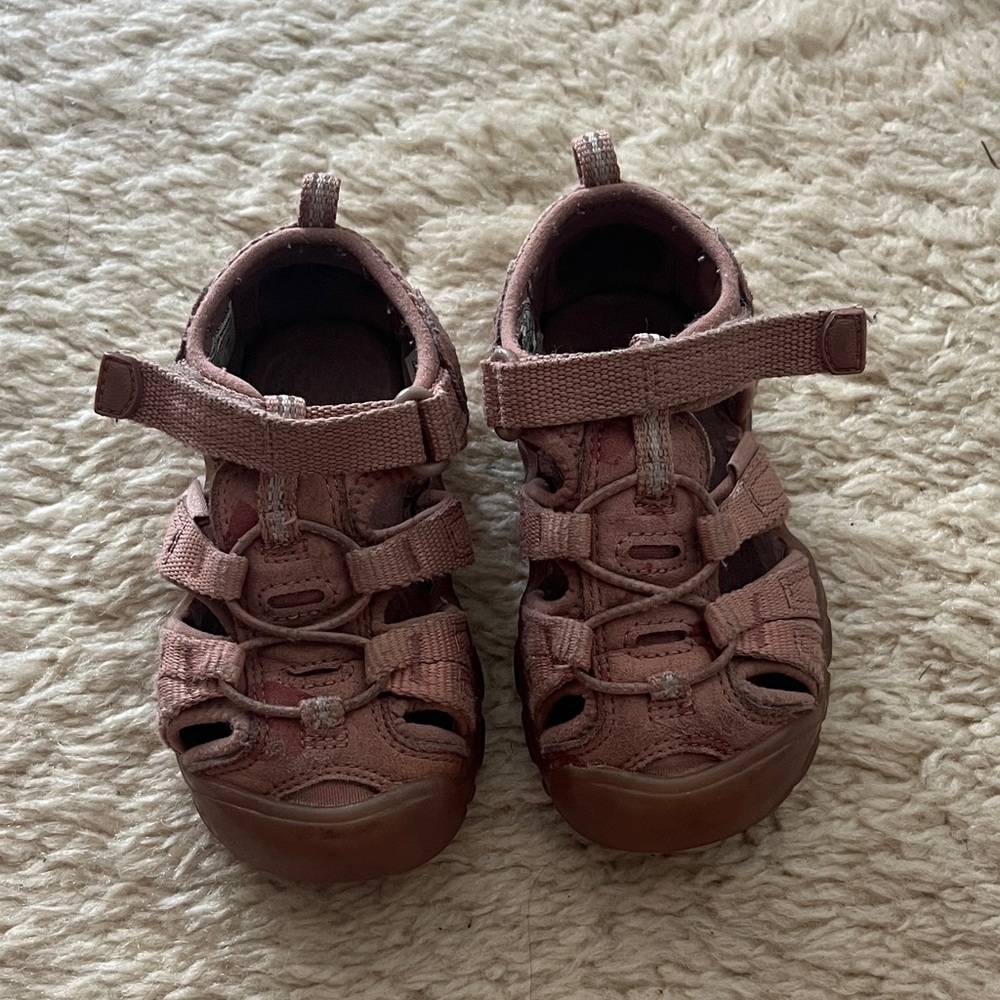 Keen Kids Pink Closed-Toe Sandals